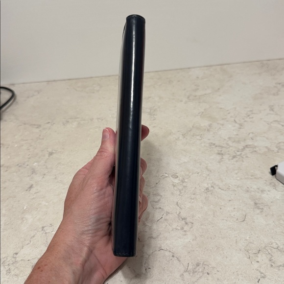 Gucci Navy Patent leather snap wallet - Picture 5 of 10